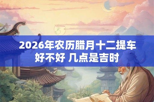 2026年农历腊月十二提车好不好 几点是吉时