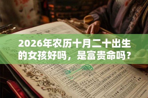 2026年农历十月二十出生的女孩好吗，是富贵命吗？