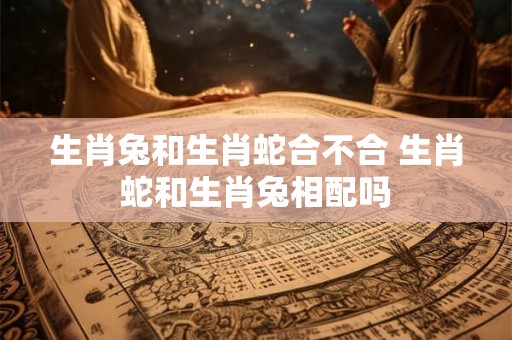 生肖兔和生肖蛇合不合 生肖蛇和生肖兔相配吗 生肖兔和生肖蛇合不合 生肖蛇和生肖兔相配吗