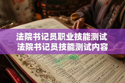 法院书记员职业技能测试 法院书记员技能测试内容