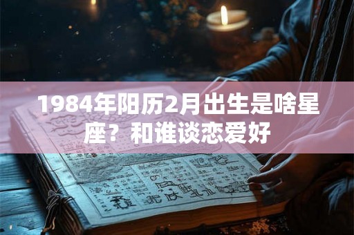 1984年阳历2月出生是啥星座?和谁谈恋爱好 1984年阳历2月出生是啥星座?和谁谈恋爱好