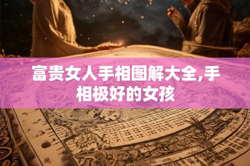 富贵女人手相图解大全,手相极好的女孩