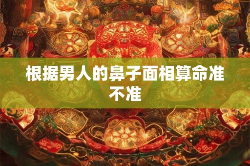 根据男人的鼻子面相算命准不准