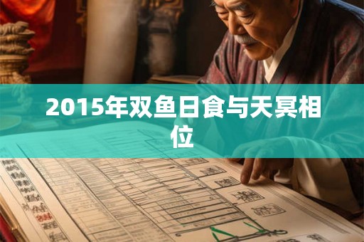 2015年双鱼日食与天冥相位