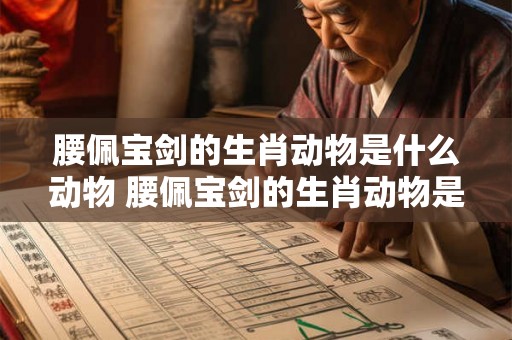 腰佩宝剑的生肖动物是什么动物 腰佩宝剑的生肖动物是什么动物呢