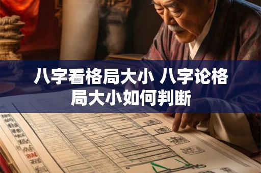 八字看格局大小 八字论格局大小如何判断