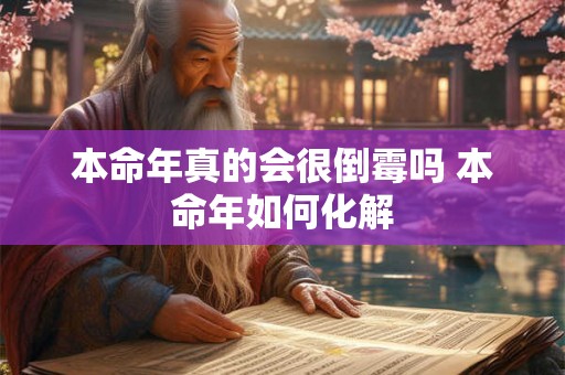 本命年真的会很倒霉吗 本命年如何化解 本命年真的会很倒霉吗 本命年如何化解