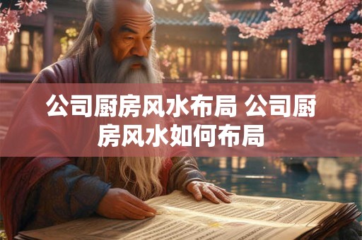 公司厨房风水布局 公司厨房风水如何布局