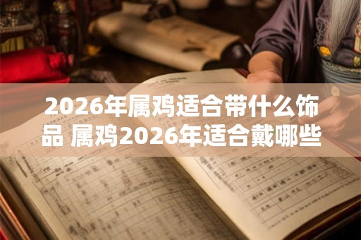 2026年属鸡适合带什么饰品 属鸡2026年适合戴哪些饰品