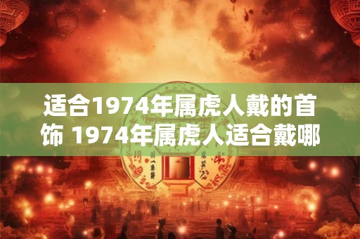 适合1974年属虎人戴的首饰 1974年属虎人适合戴哪些首饰