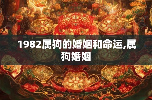 1982属狗的婚姻和命运,属狗婚姻