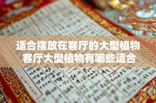 适合摆放在客厅的大型植物 客厅大型植物有哪些适合摆放 适合摆放在客厅的大型植物 客厅大型植物有哪些适合摆放