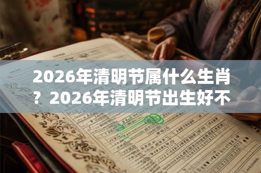 2026年清明节属什么生肖？2026年清明节出生好不好？