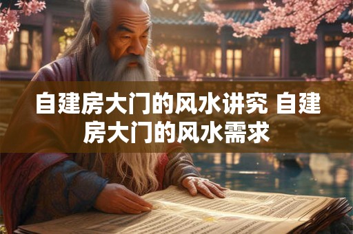 自建房大门的风水讲究 自建房大门的风水需求 自建房大门的风水讲究 自建房大门的风水需求