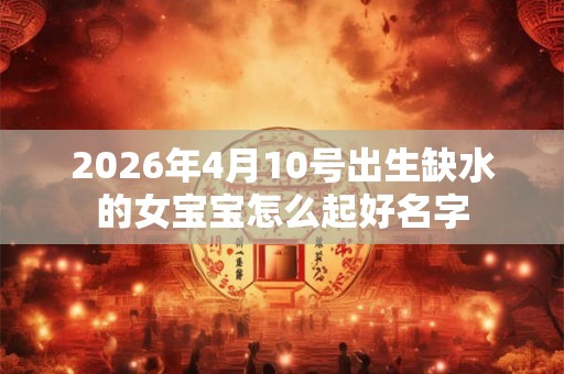 2026年4月10号出生缺水的女宝宝怎么起好名字