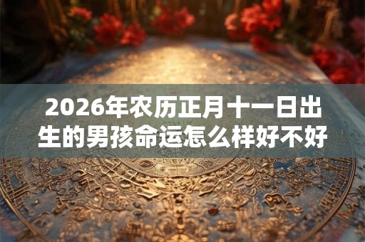 2026年农历正月十一日出生的男孩命运怎么样好不好？