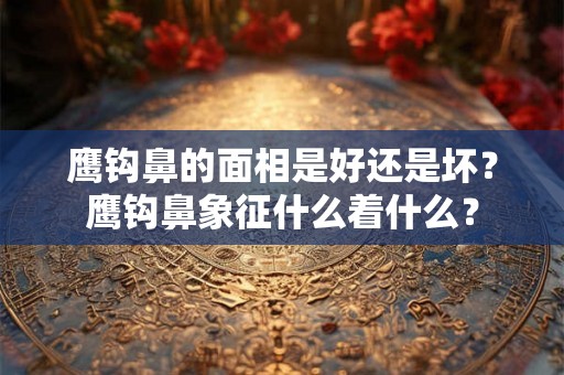 鹰钩鼻的面相是好还是坏？鹰钩鼻象征什么着什么？