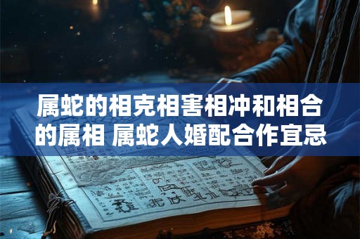 属蛇的相克相害相冲和相合的属相 属蛇人婚配合作宜忌