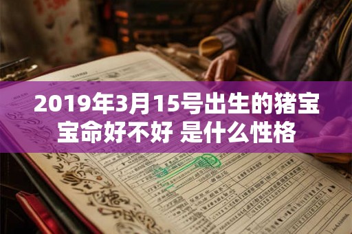 2019年3月15号出生的猪宝宝命好不好 是什么性格
