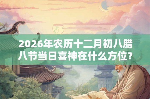 2026年农历十二月初八腊八节当日喜神在什么方位? 2026年农历十二月初八腊八节当日喜神在什么方位?
