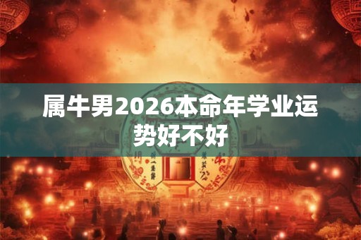 属牛男2026本命年学业运势好不好 属牛男2026本命年学业运势好不好