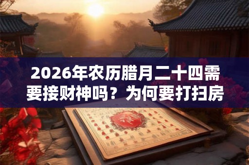 2026年农历腊月二十四需要接财神吗？为何要打扫房子？