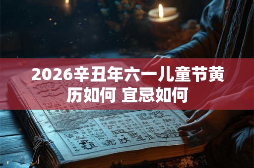 2026辛丑年六一儿童节黄历如何 宜忌如何