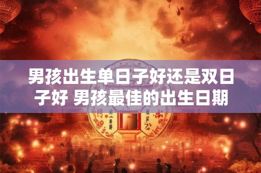 男孩出生单日子好还是双日子好 男孩最佳的出生日期 男孩出生单日子好还是双日子好 男孩最佳的出生日期