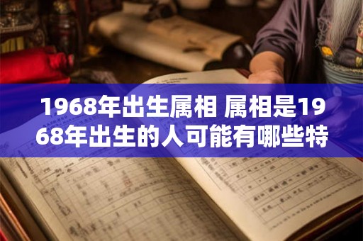 1968年出生属相 属相是1968年出生的人可能有哪些特点