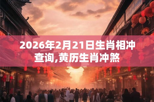 2026年2月21日生肖相冲查询,黄历生肖冲煞