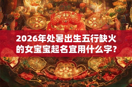 2026年处暑出生五行缺火的女宝宝起名宜用什么字？