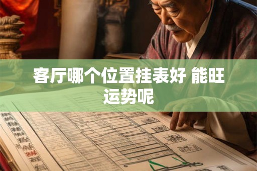 客厅哪个位置挂表好 能旺运势呢 客厅哪个位置挂表好 能旺运势呢