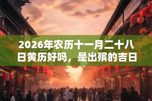 2026年农历十一月二十八日黄历好吗,是出殡的吉日吗? 2026年农历十一月二十八日黄历好吗,是出殡的吉日吗?