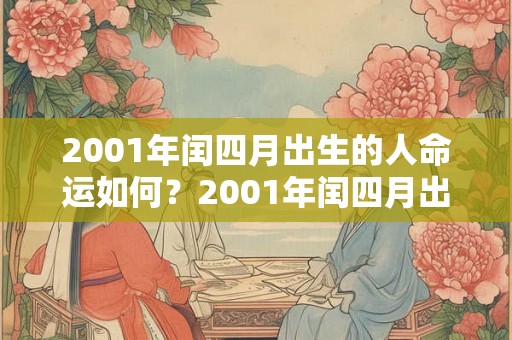 2001年闰四月出生的人命运如何？2001年闰四月出生的名人有哪些？