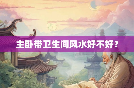 主卧带卫生间风水好不好？