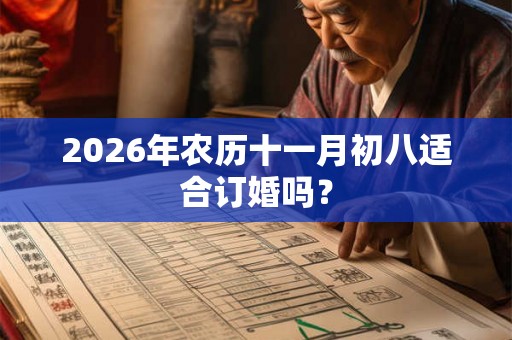 2026年农历十一月初八适合订婚吗? 2026年农历十一月初八适合订婚吗?