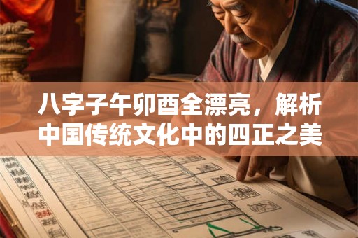 八字子午卯酉全漂亮，解析中国传统文化中的四正之美！