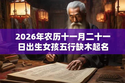 2026年农历十一月二十一日出生女孩五行缺木起名 2026年农历十一月二十一日出生女孩五行缺木起名