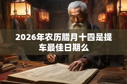 2026年农历腊月十四是提车最佳日期么 2026年农历腊月十四是提车最佳日期么