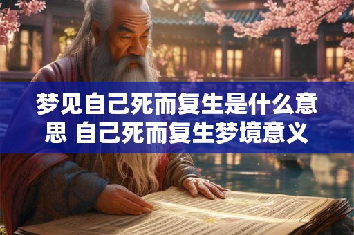 梦见自己死而复生是什么意思 自己死而复生梦境意义