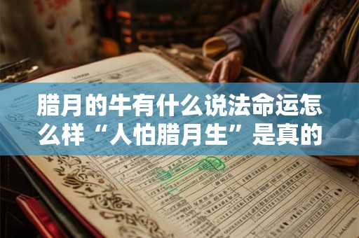 腊月的牛有什么说法命运怎么样“人怕腊月生”是真的吗 腊月的牛有什么说法命运怎么样“人怕腊月生”是真的吗