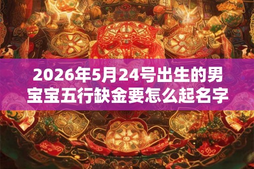2026年5月24号出生的男宝宝五行缺金要怎么起名字 2026年5月24号出生的男宝宝五行缺金要怎么起名字