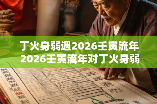 丁火身弱遇2026壬寅流年 2026壬寅流年对丁火身弱的影响如何