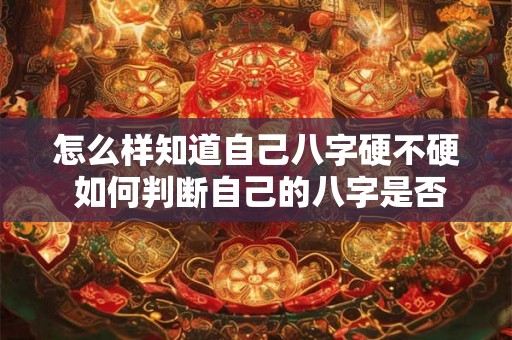 怎么样知道自己八字硬不硬 如何判断自己的八字是否硬