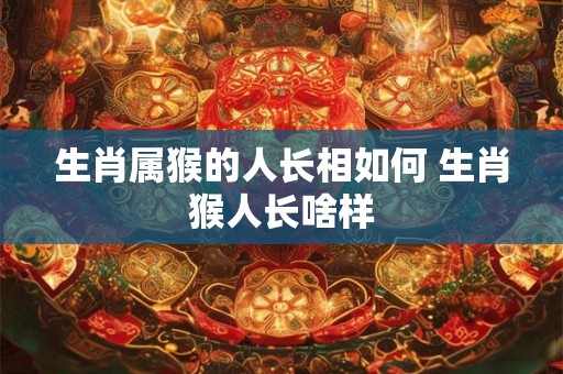 生肖属猴的人长相如何 生肖猴人长啥样