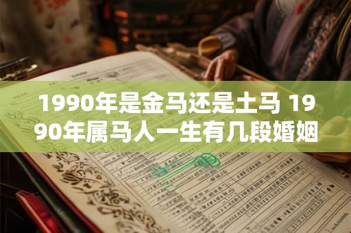1990年是金马还是土马 1990年属马人一生有几段婚姻