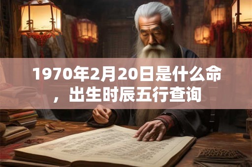1970年2月20日是什么命,出生时辰五行查询 1970年2月20日是什么命,出生时辰五行查询