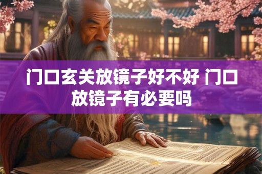 门口玄关放镜子好不好 门口放镜子有必要吗