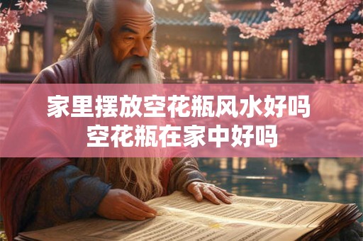家里摆放空花瓶风水好吗 空花瓶在家中好吗 家里摆放空花瓶风水好吗 空花瓶在家中好吗