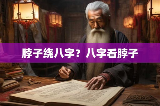 脖子绕八字？八字看脖子